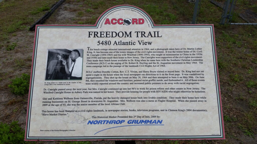 ACCORD Freedom Trail marker